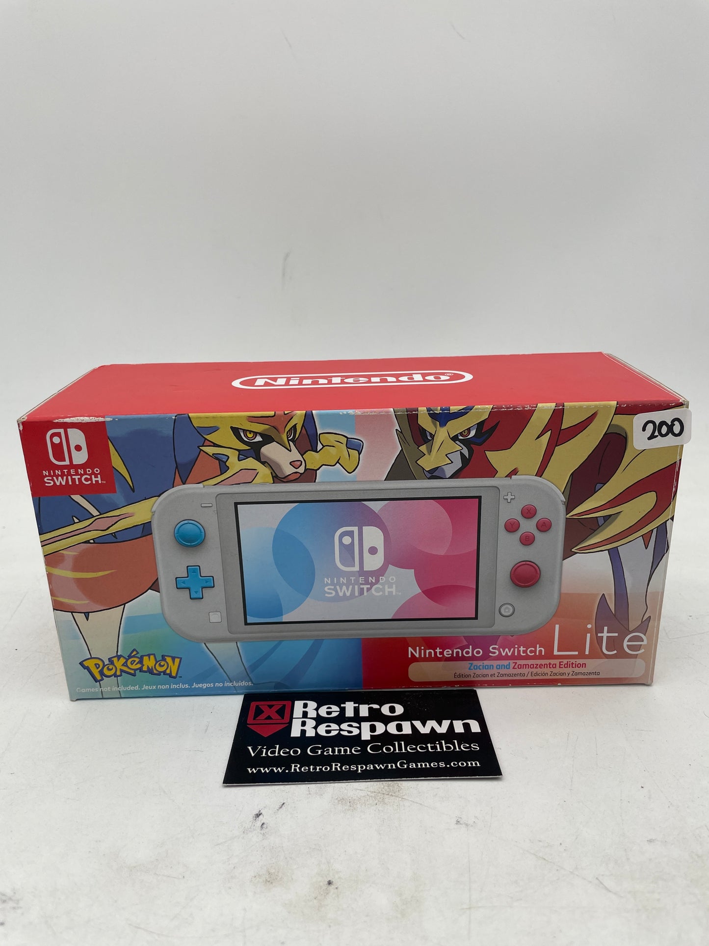 Nintendo Switch Lite [Zacian and Zamazenta Edition] - Nintendo Switch (Complete)