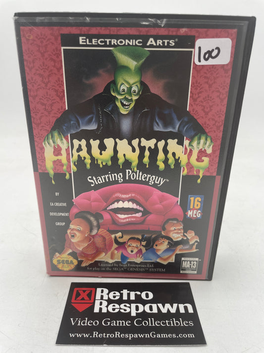 Haunting Starring Polterguy - Sega Genesis (Complete)