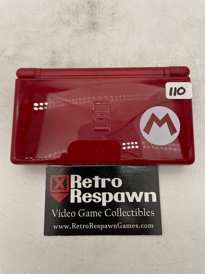 Red Mario Reshell Nintendo DS Lite- Nintendo DS (Console + Charger)