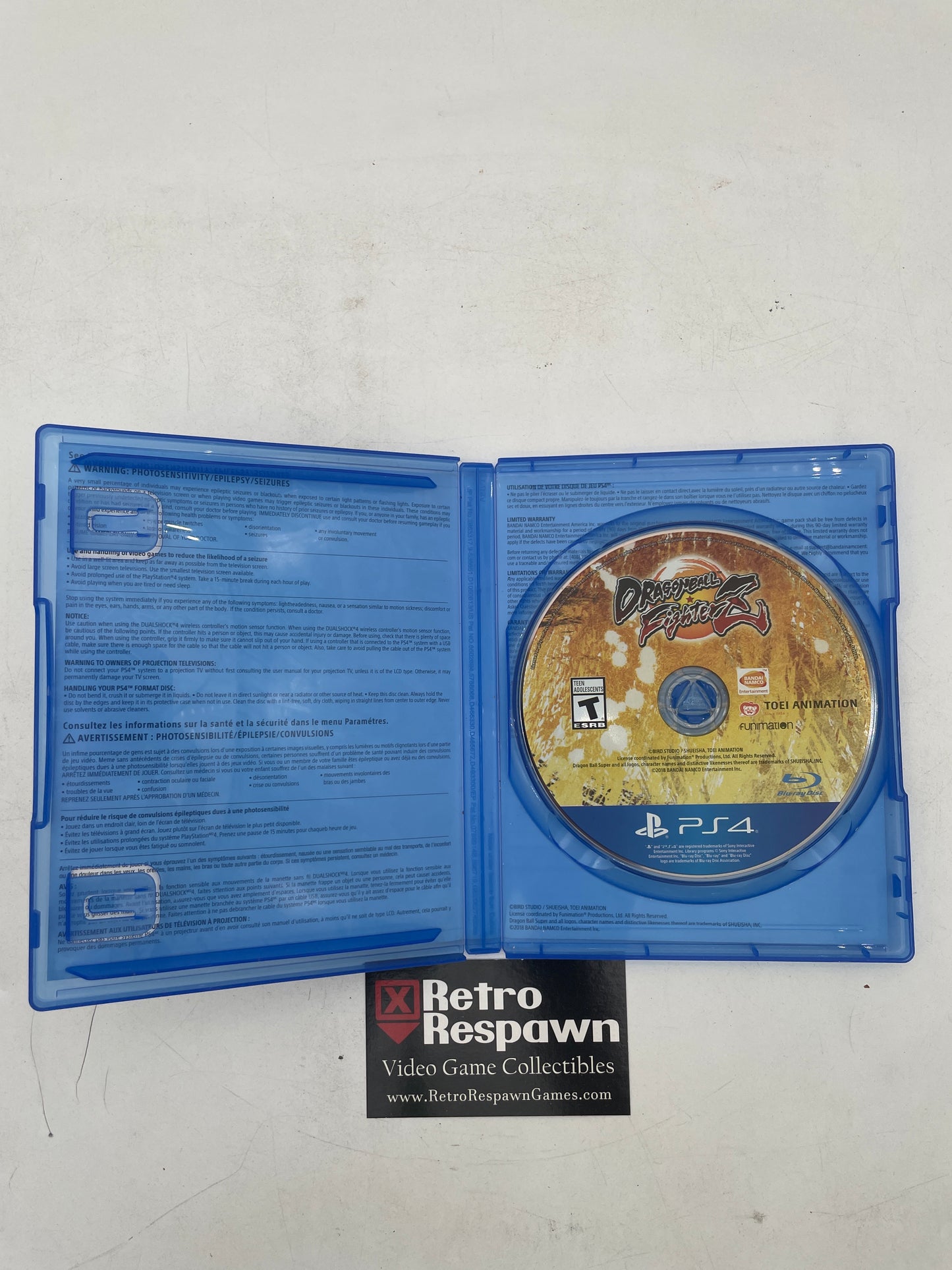 Dragon Ball FighterZ - Playstation 4 (Complete)