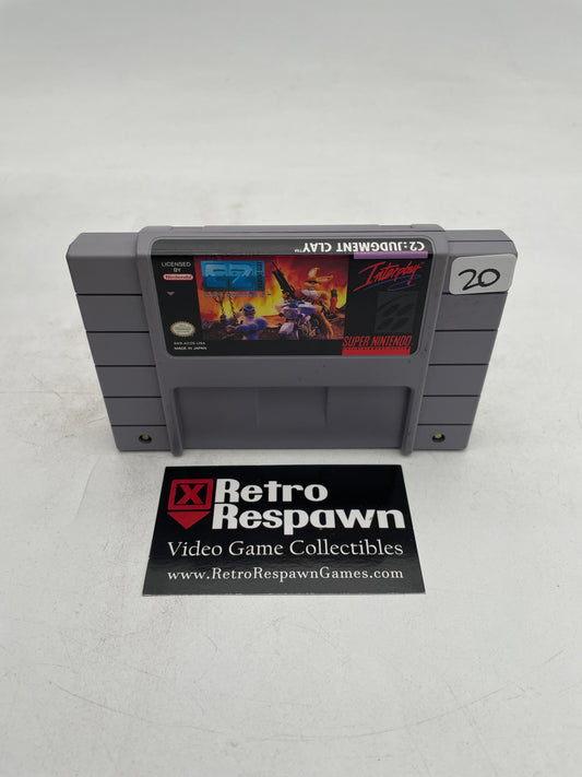 C2:Judgement Clay - Super Nintendo (Game Only)