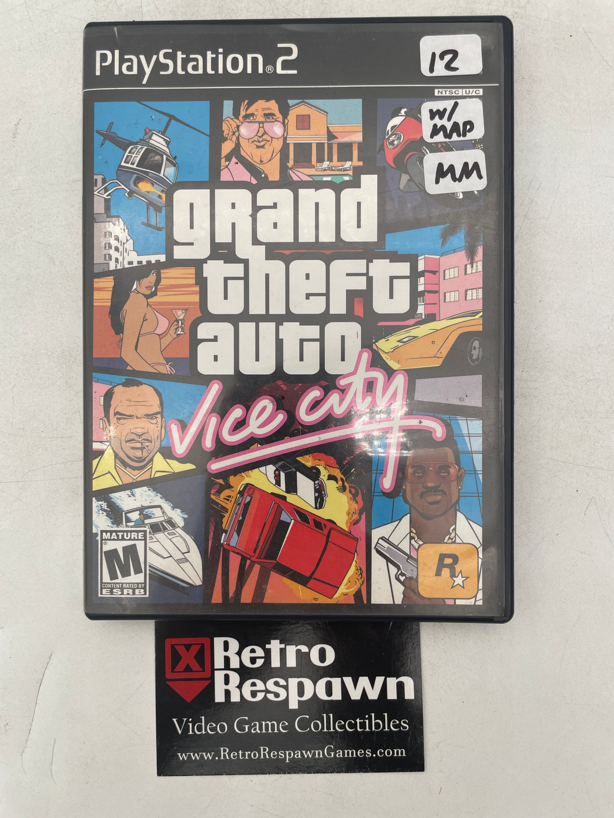 Grand Theft Auto Vice City - Playstation 2 (Missing Manual W/Map)