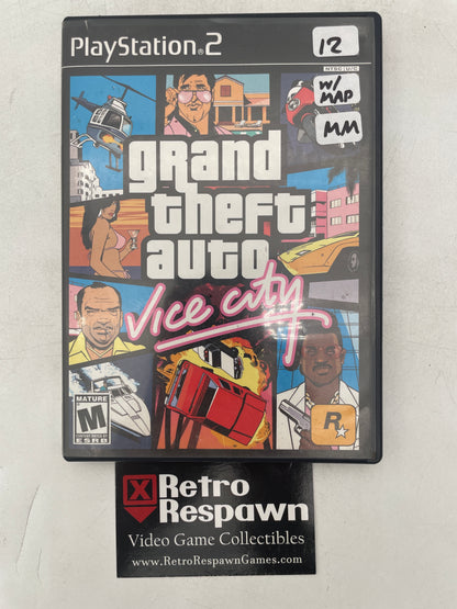 Grand Theft Auto Vice City - Playstation 2 (Missing Manual W/Map)