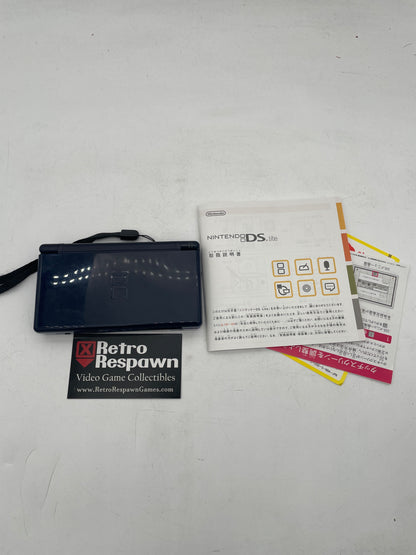 Enamel Navy Nintendo DS Lite - JP Nintendo DS (Complete)