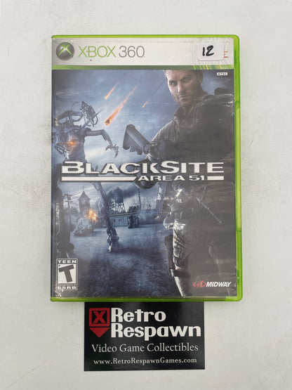 Blacksite Area 51 - Xbox 360 (Complete)