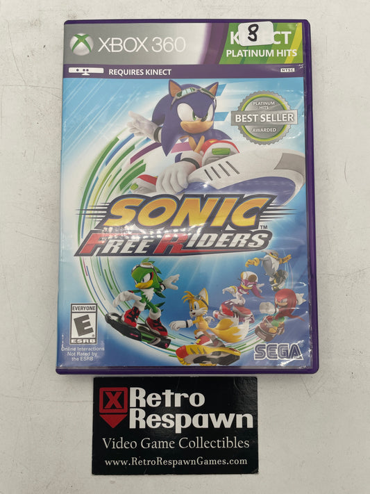 Sonic Free Riders - Xbox 360 (Complete)