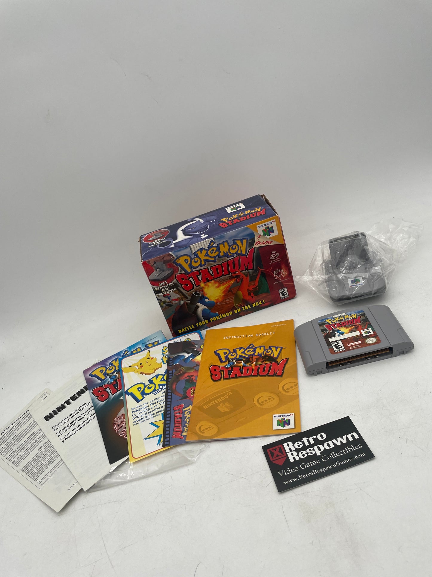 Pokemon Stadium - Nintendo 64 (Complete)