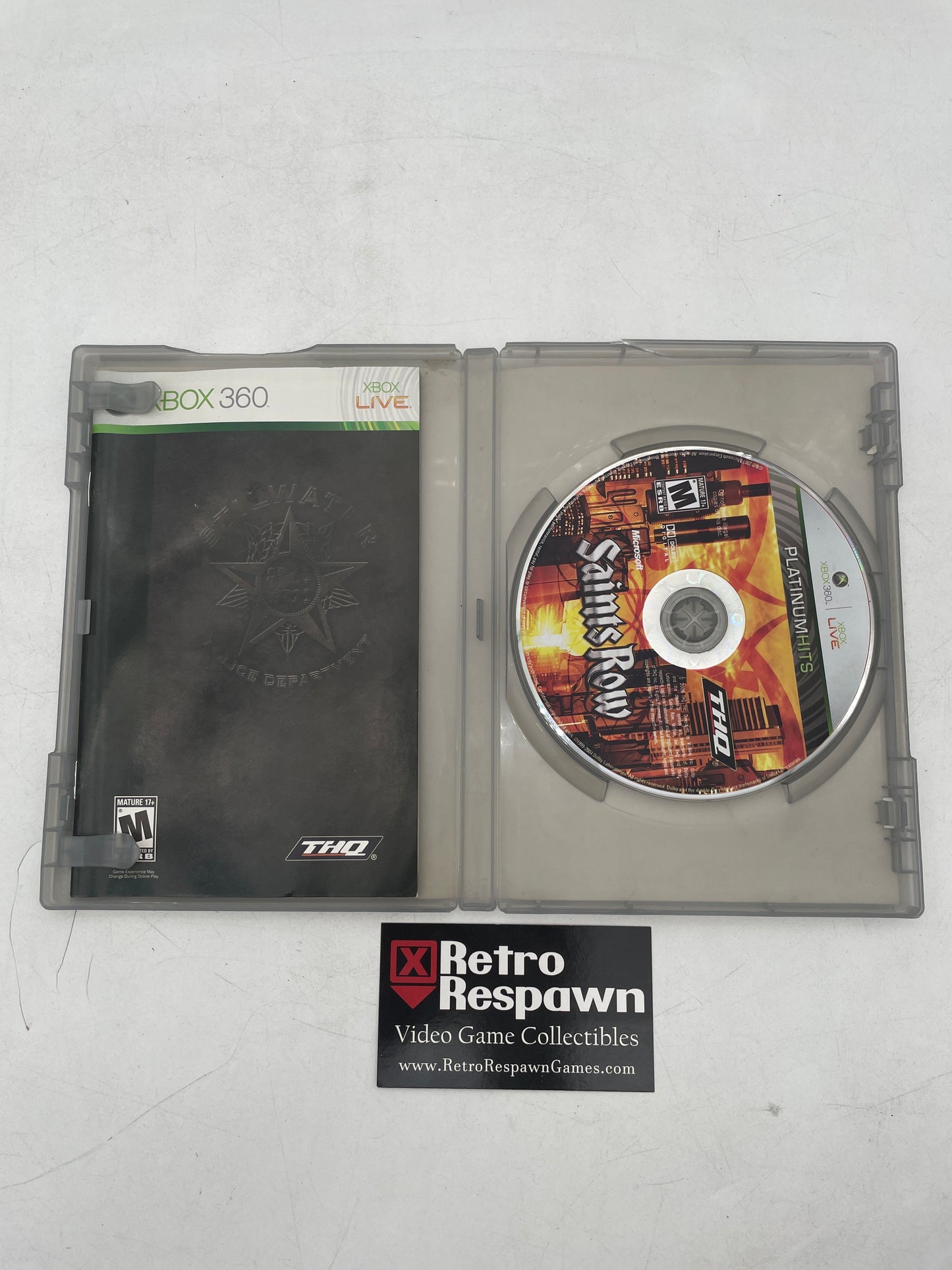 Saints Row [Platinum Hits] - Xbox 360 (Complete)
