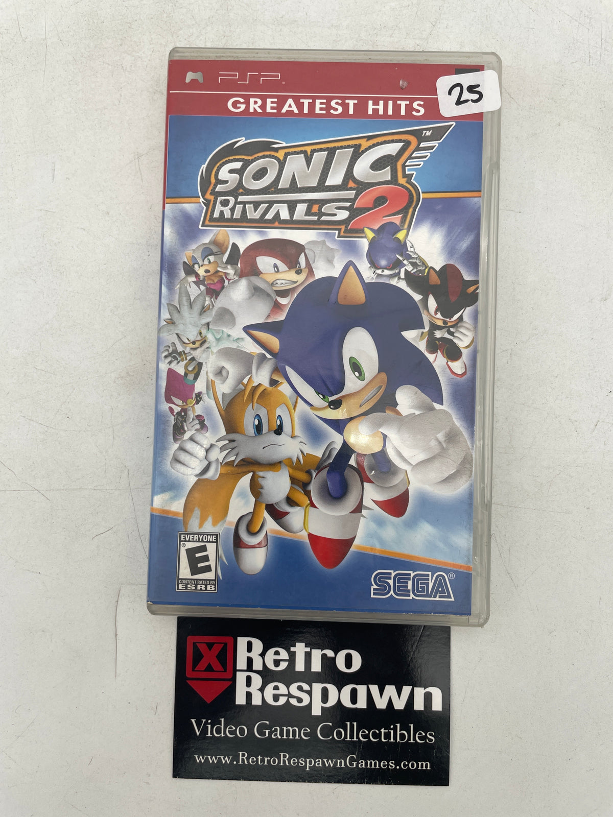 Sonic Rivals 2 [Greatest Hits] - PSP (Complete)