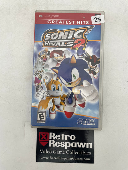Sonic Rivals 2 [Greatest Hits] - PSP (Complete)