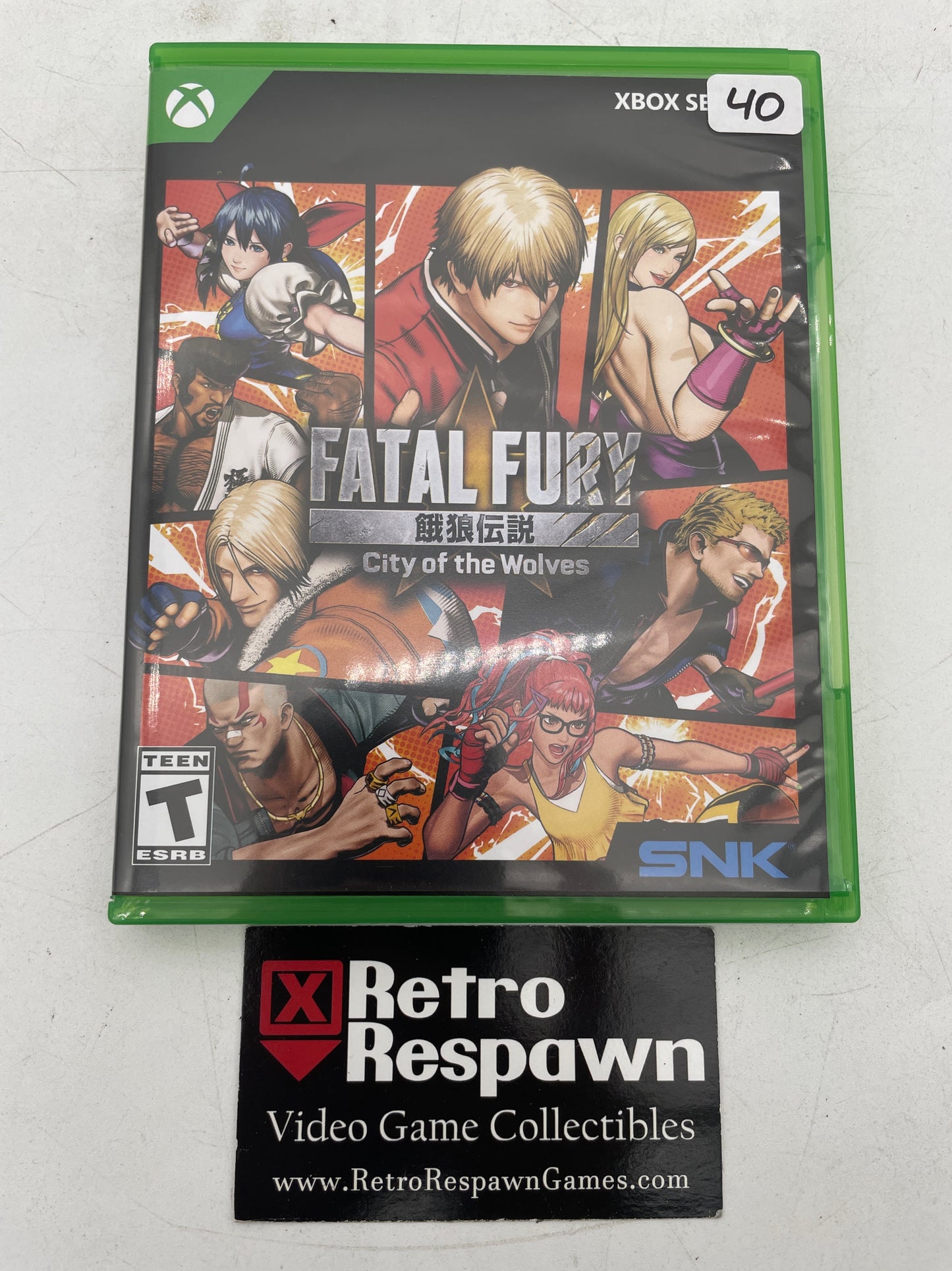 Fatal Fury City of the Wolves - Xbox Series X (Complete)
