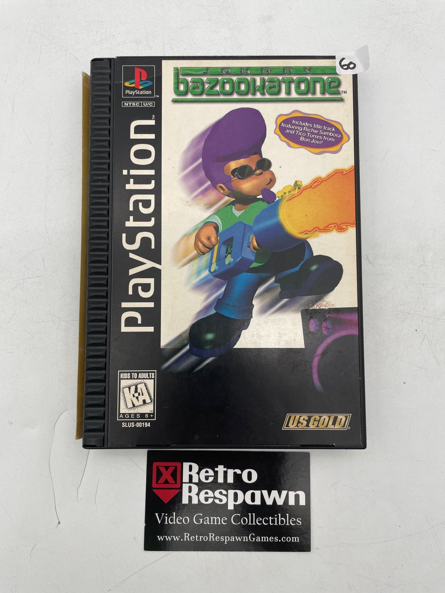 Johnny Bazookatone - Playstation (Complete)