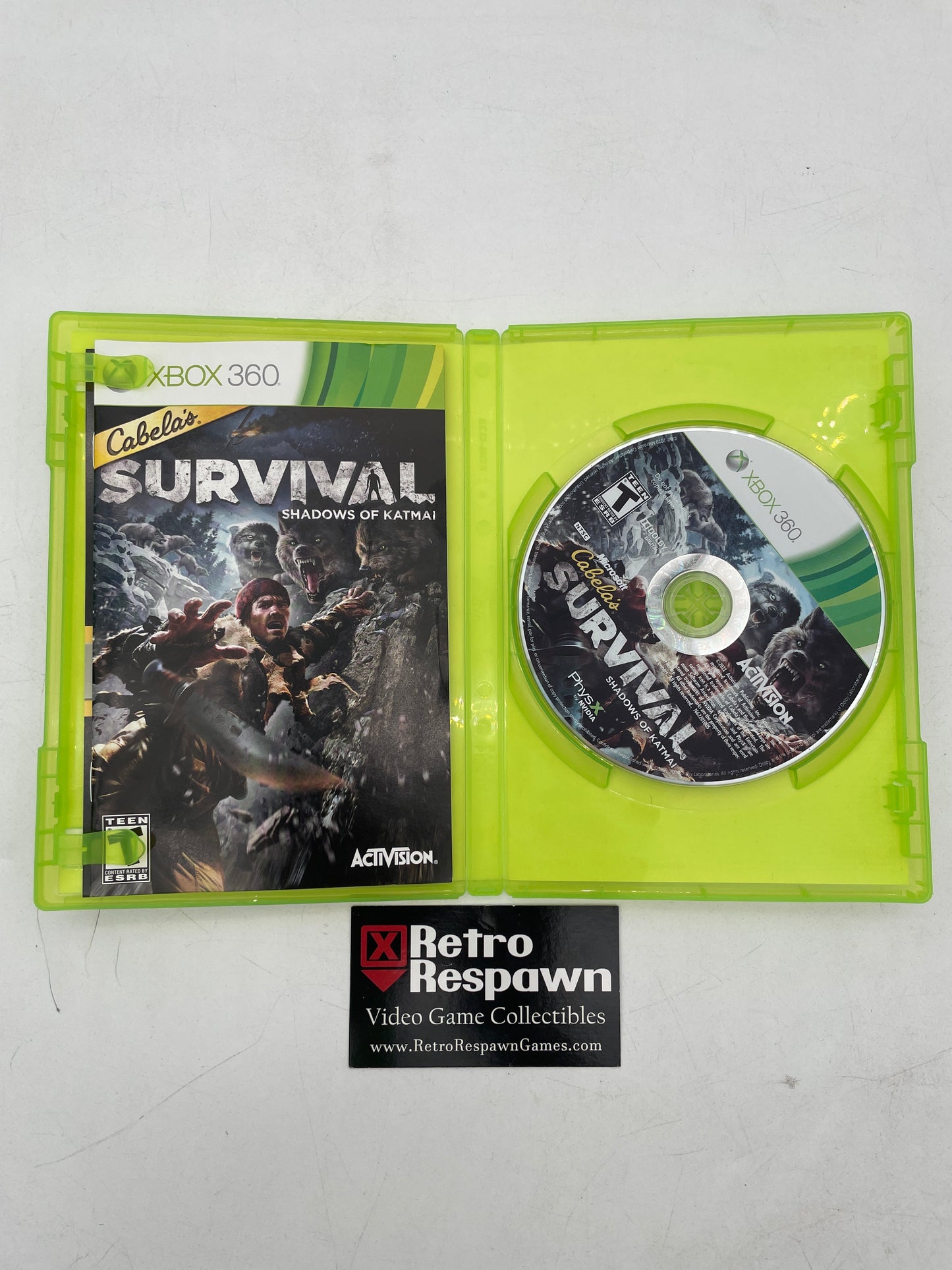 Cabela's Survival: Shadows Of Katmai - Xbox 360 (Complete)