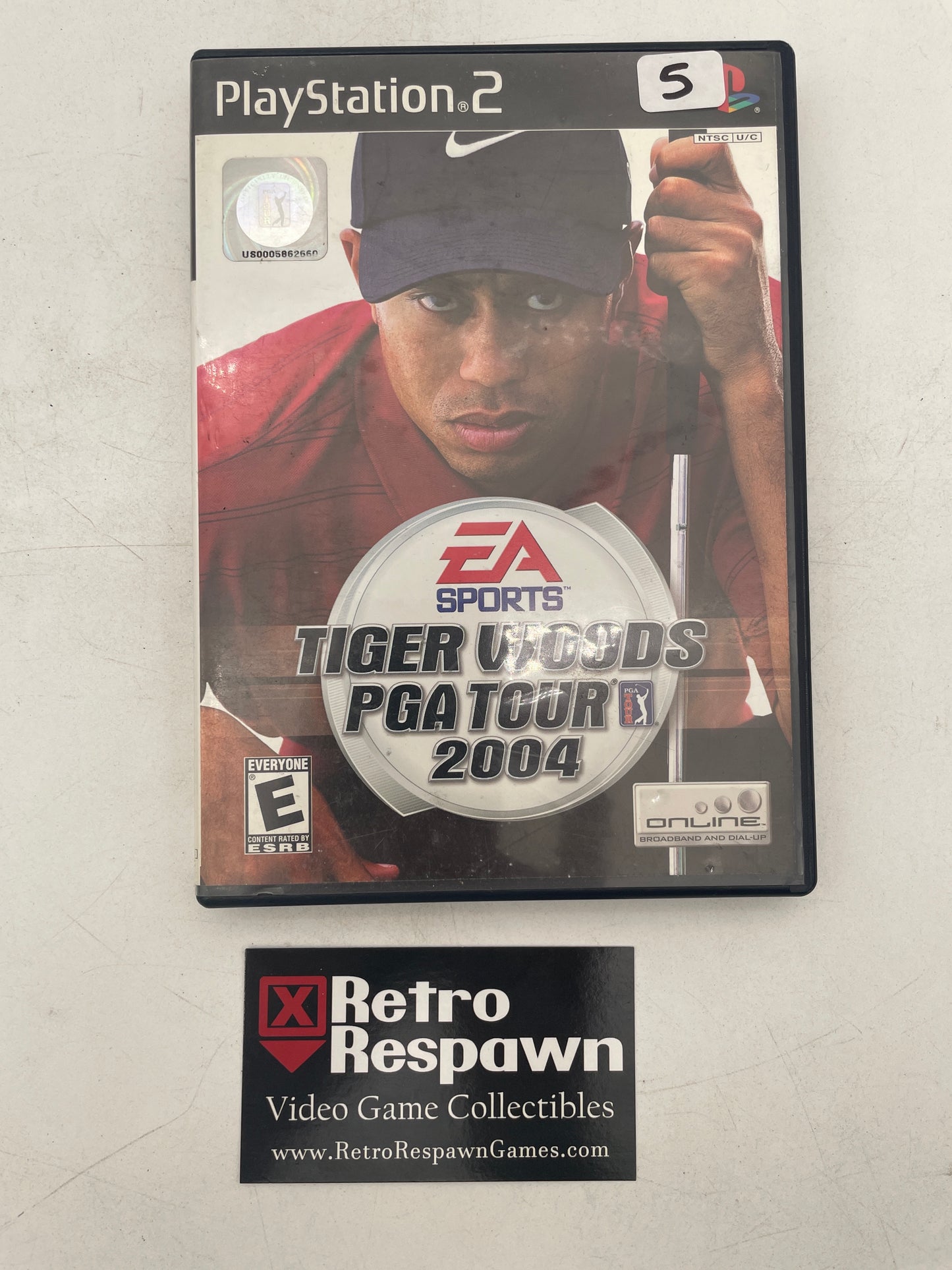 Tiger Woods 2004 - Playstation 2 (Missing Manual)