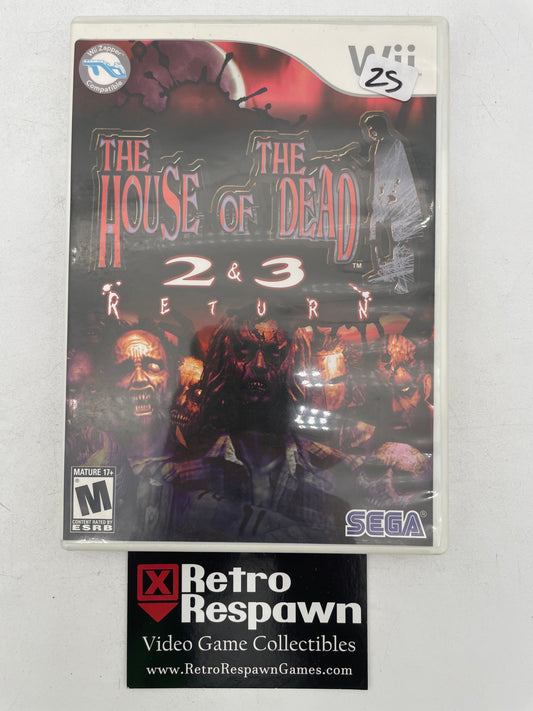 The House of the Dead 2 & 3 Return - Wii (Complete)