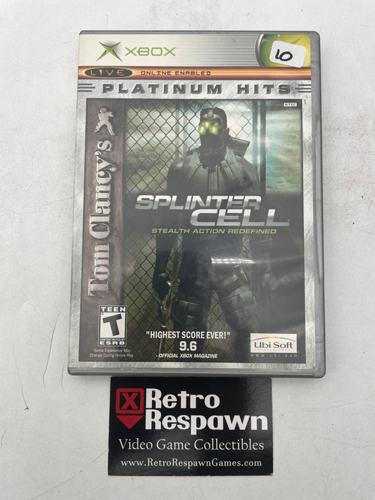 Splinter Cell [Platinum Hits] - Xbox (Complete)