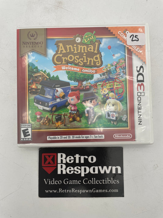 Animal Crossing: New Leaf Welcome Amiibo [Nintendo Selects] - Nintendo 3DS (Complete)