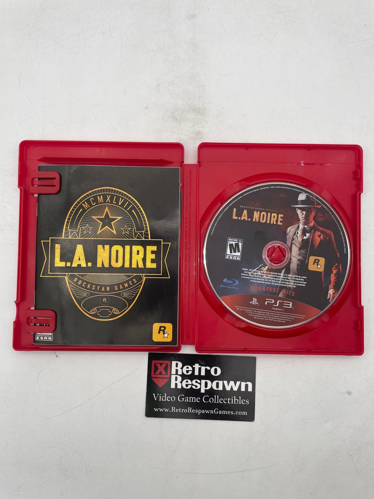 L.A. Noire [Greatest Hits] - Playstation 3 (Complete)
