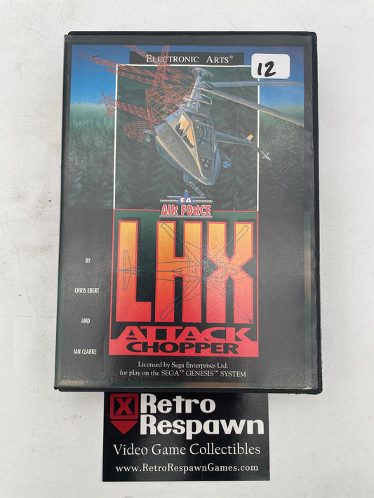 LHX Attack Chopper - Sega Genesis (Complete)