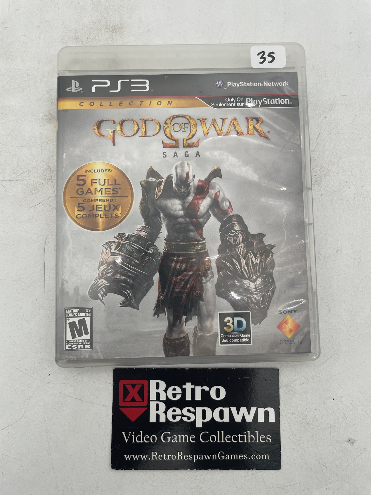 God of War Saga Dual Pack - Playstation 3 (Complete)