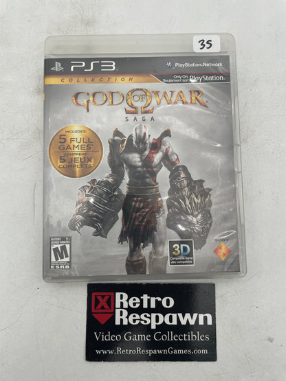 God of War Saga Dual Pack - Playstation 3 (Complete)