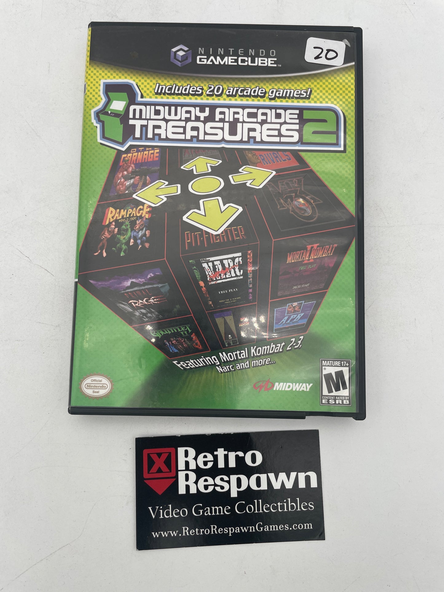 Midway Arcade Treasures 2 - Gamecube (Complete)