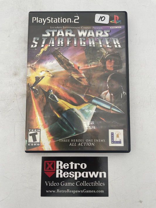 Star Wars Starfighter - Playstation 2 (Complete)