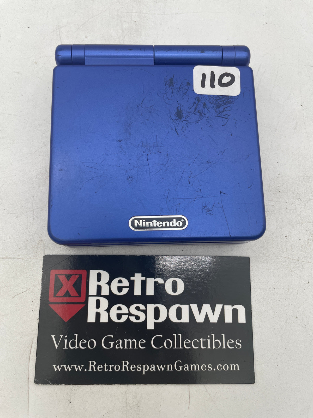 Blue Gameboy Advance SP - GameBoy Advance (Console + Charger)