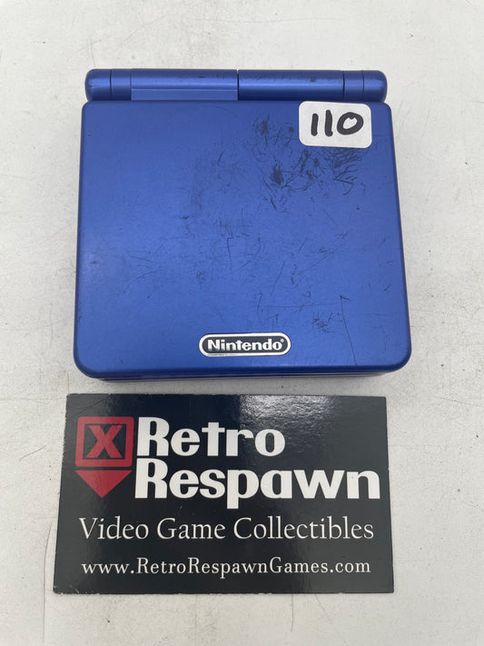 Blue Gameboy Advance SP - GameBoy Advance (Console + Charger)