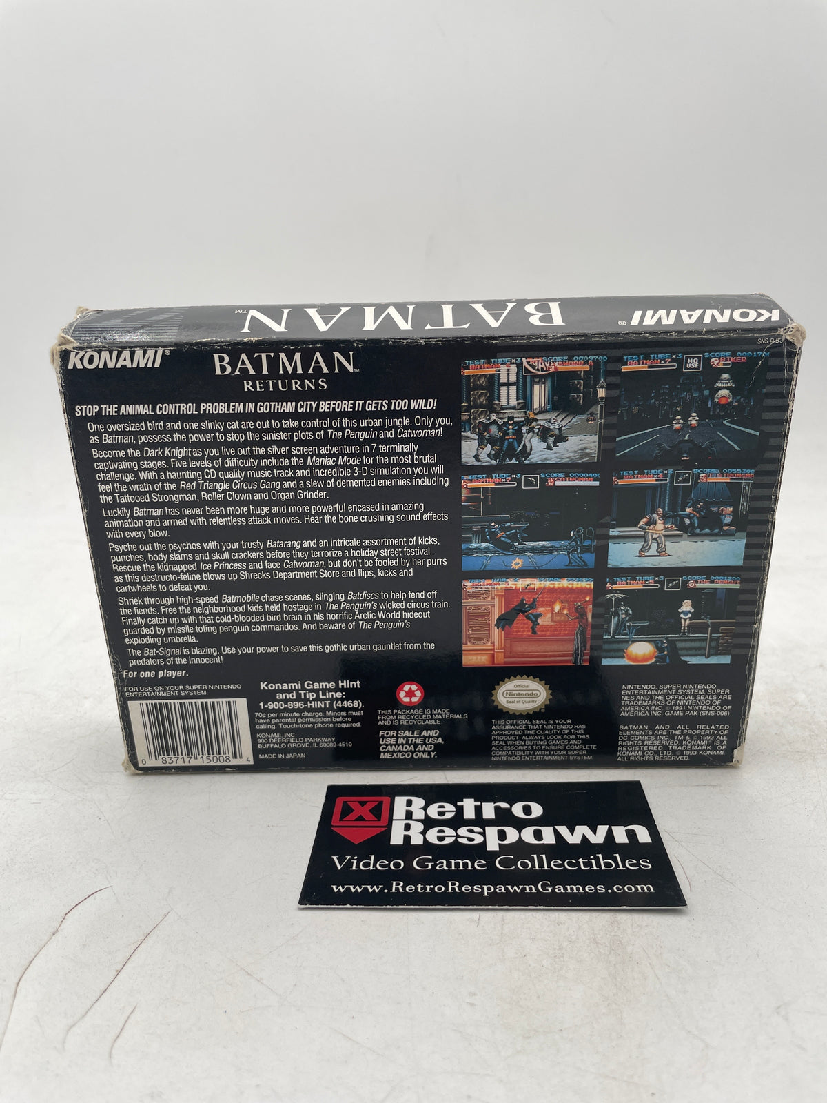 Batman Returns - Super Nintendo (Complete)