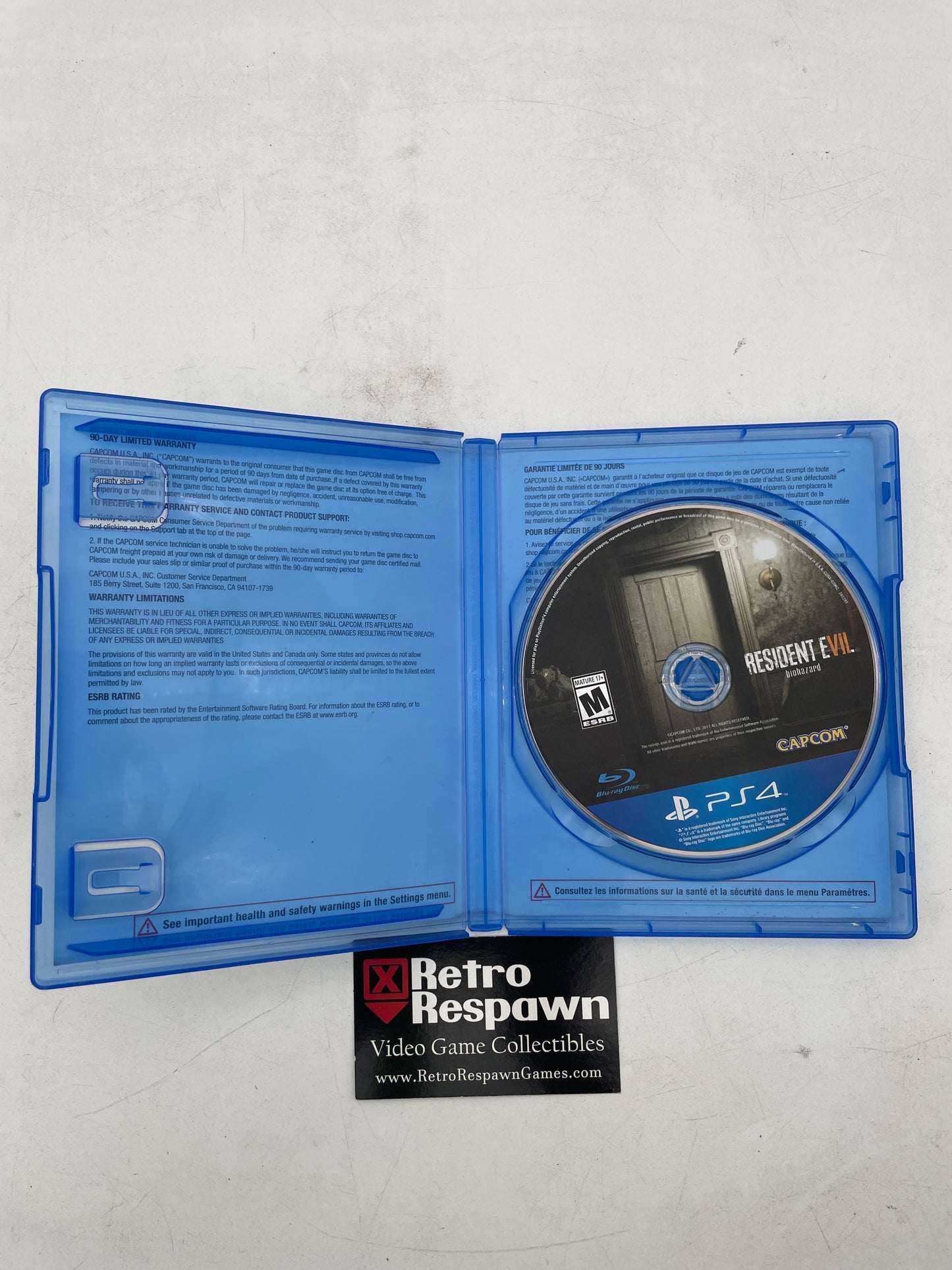 Resident Evil 7 Biohazard - Playstation 4 (Complete)