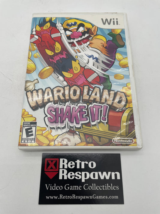Wario Land Shake It - Wii (Missing Manual)