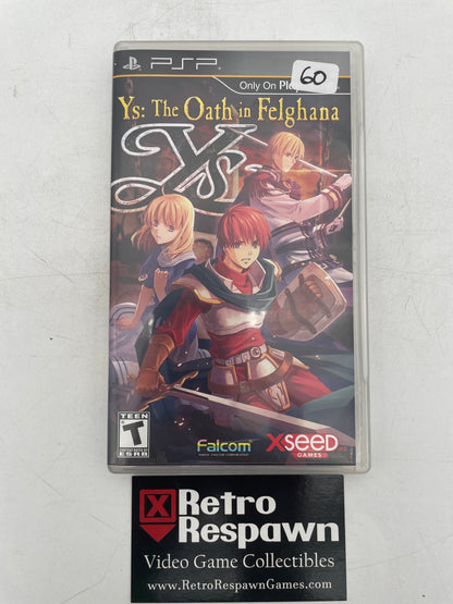 Ys: The Oath in Felghana - PSP (Complete)