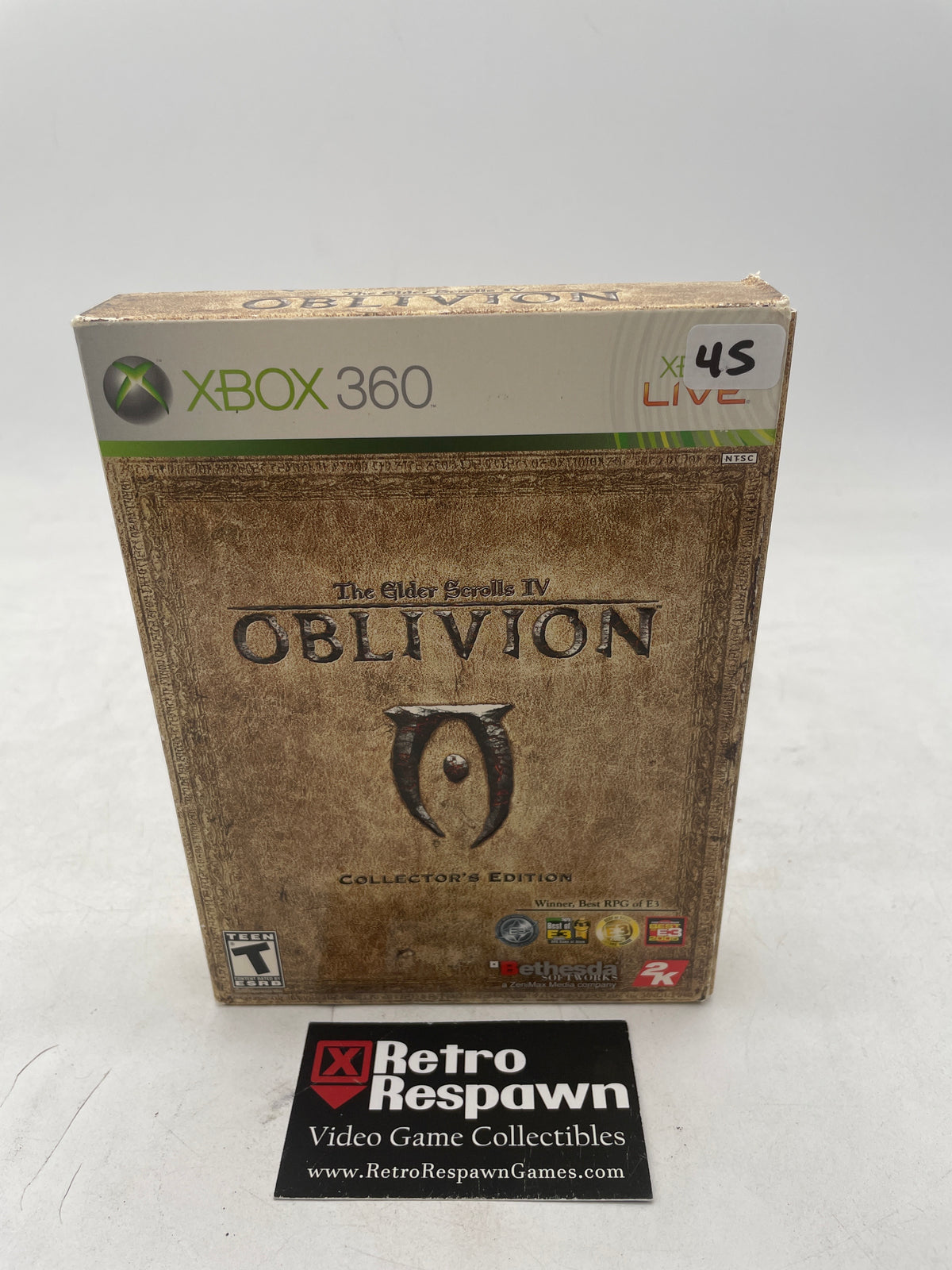 Elder Scrolls IV Oblivion [Collector's Edition] - Xbox 360 (Complete)