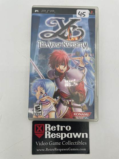 Ys The Ark of Napishtim - PSP (Complete)