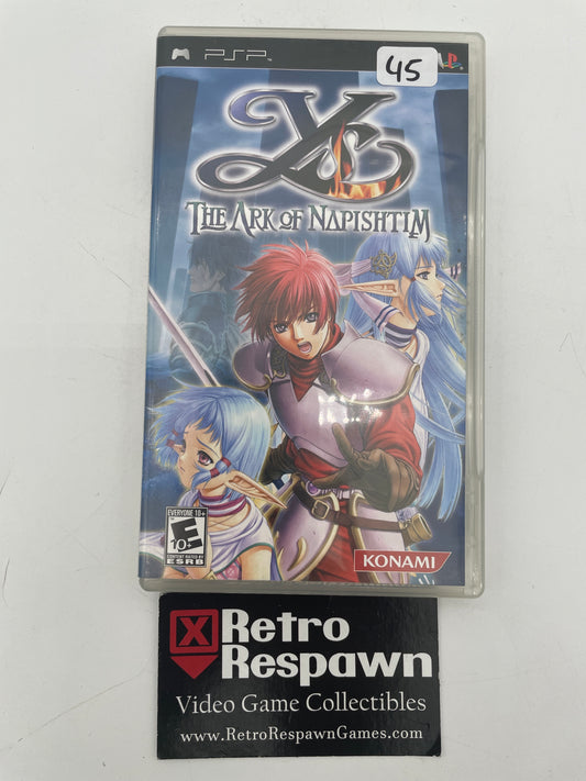Ys The Ark of Napishtim - PSP (Complete)