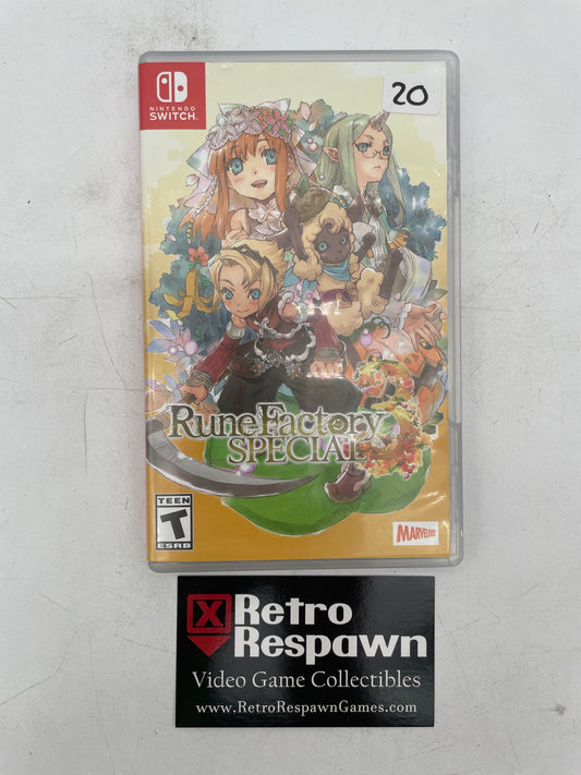 Rune Factory 3 Special - Nintendo Switch (Complete)