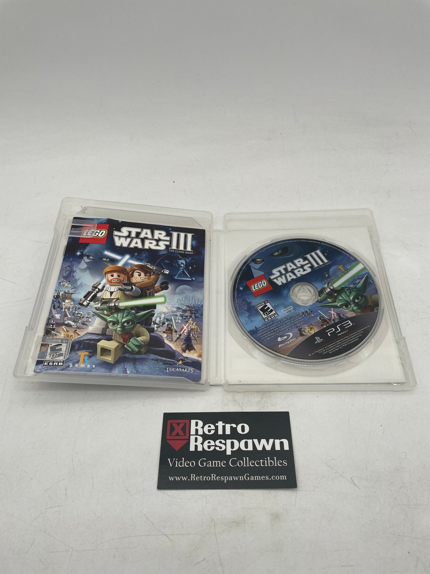 LEGO Star Wars III: The Clone Wars - Playstation 3 (Complete)