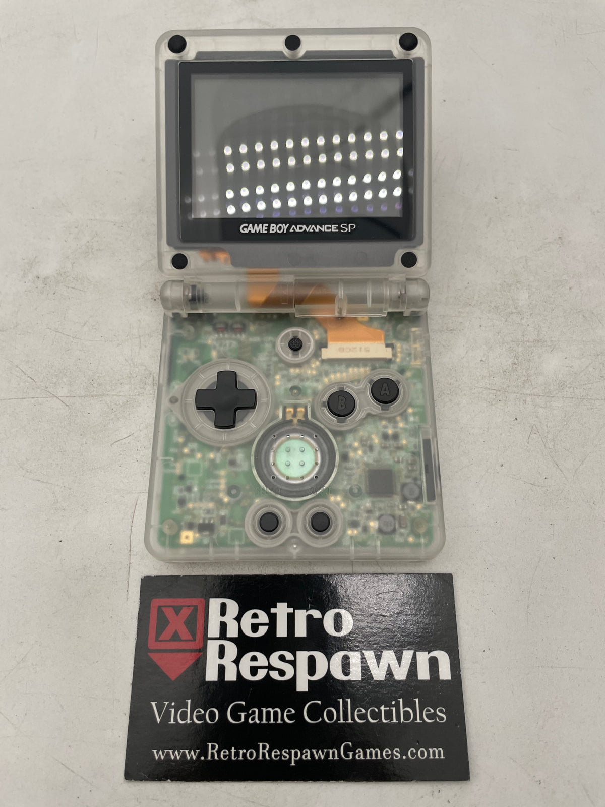 Reshell Clear Gameboy Advance SP - GameBoy Advance (Console+Charger)
