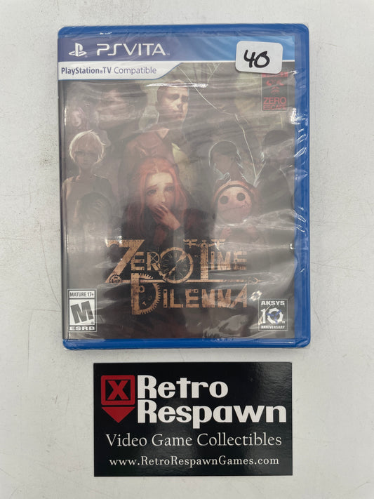 Zero Time Dilemma - Playstation Vita (Sealed)