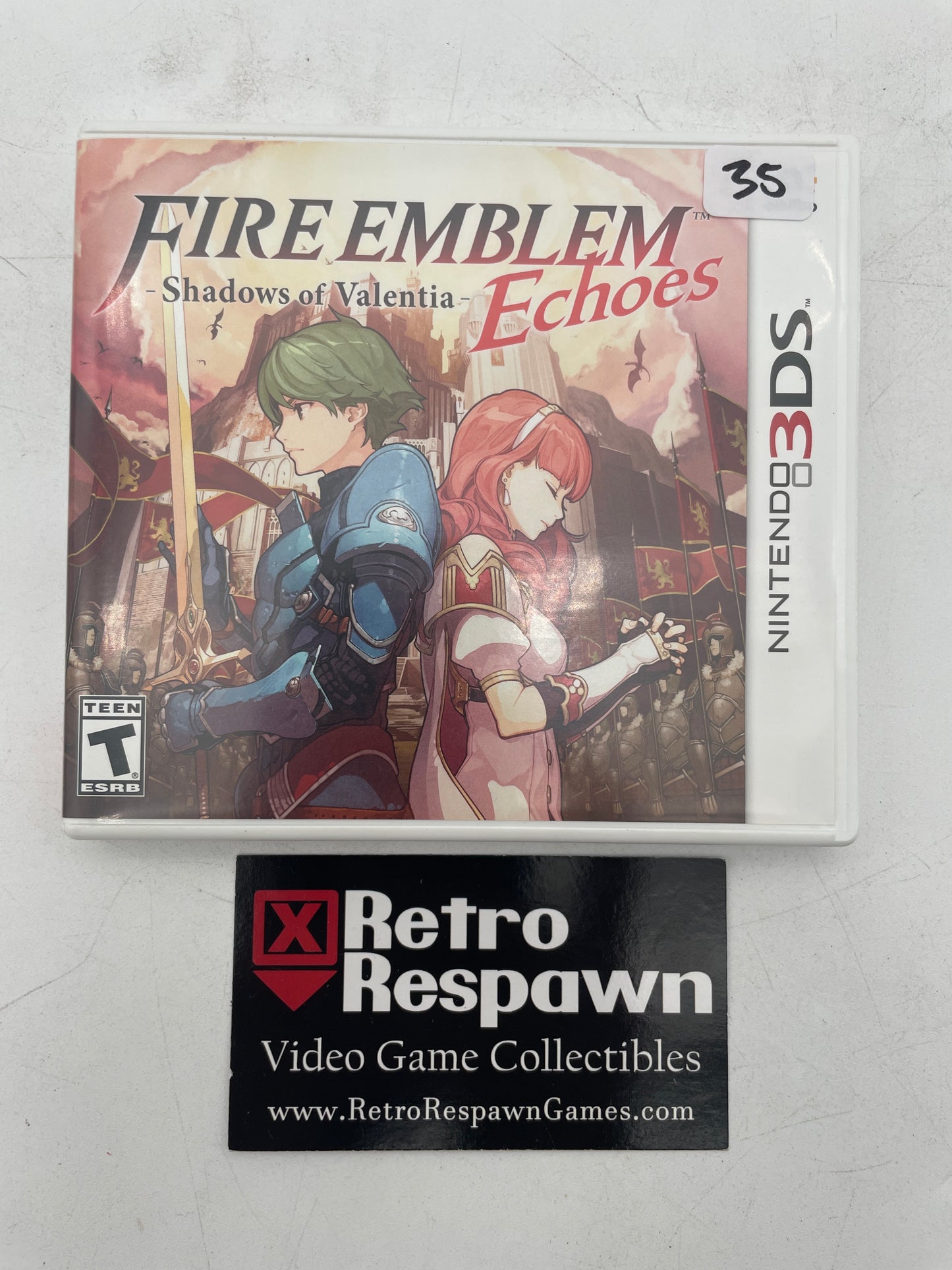 Fire Emblem Echoes: Shadows of Valentia - Nintendo 3DS (Complete)