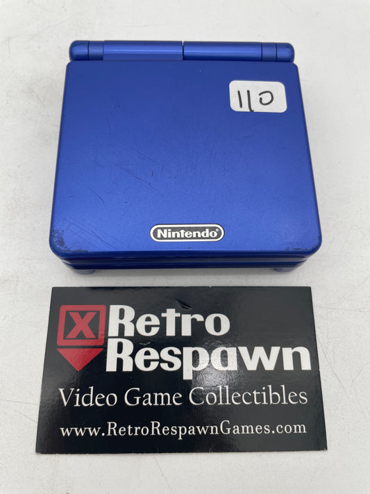 Blue Gameboy Advance SP - GameBoy Advance (Console + Charger)