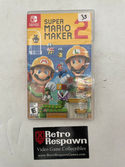 Super Mario Maker 2 - Nintendo Switch (Complete)