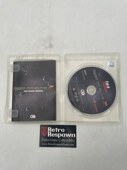 Dead or Alive 5 - TW Playstation 3 (Complete)