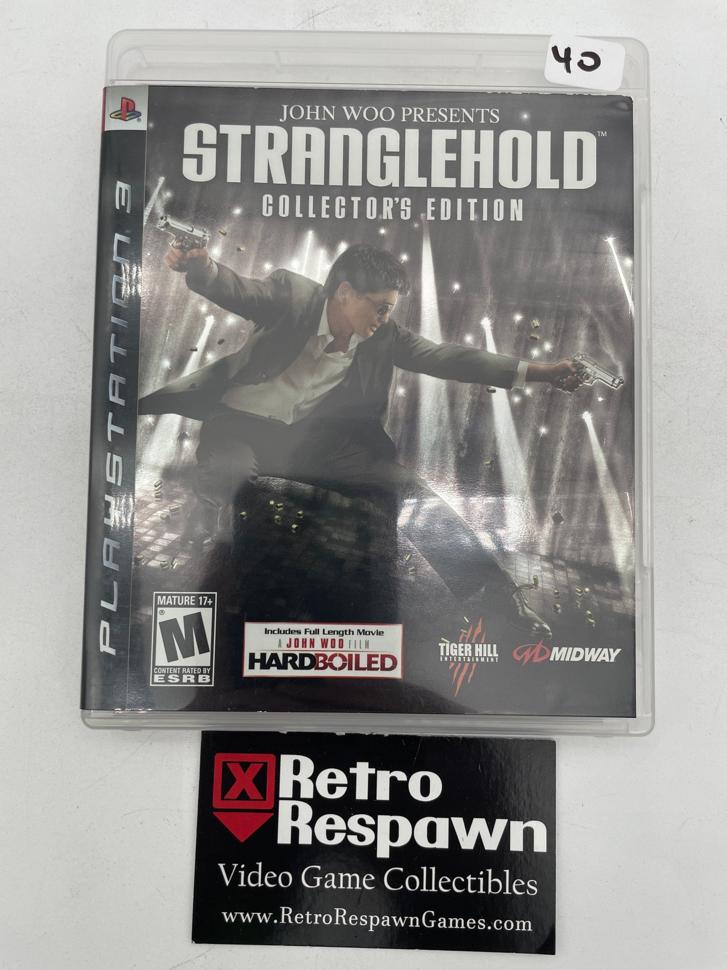 Stranglehold [Collector's Edition] - Playstation 3 (Complete)