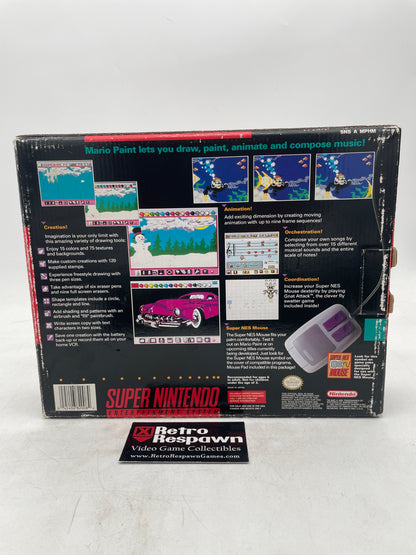 Mario Paint [Mouse Bundle] - Super Nintendo (Complete)
