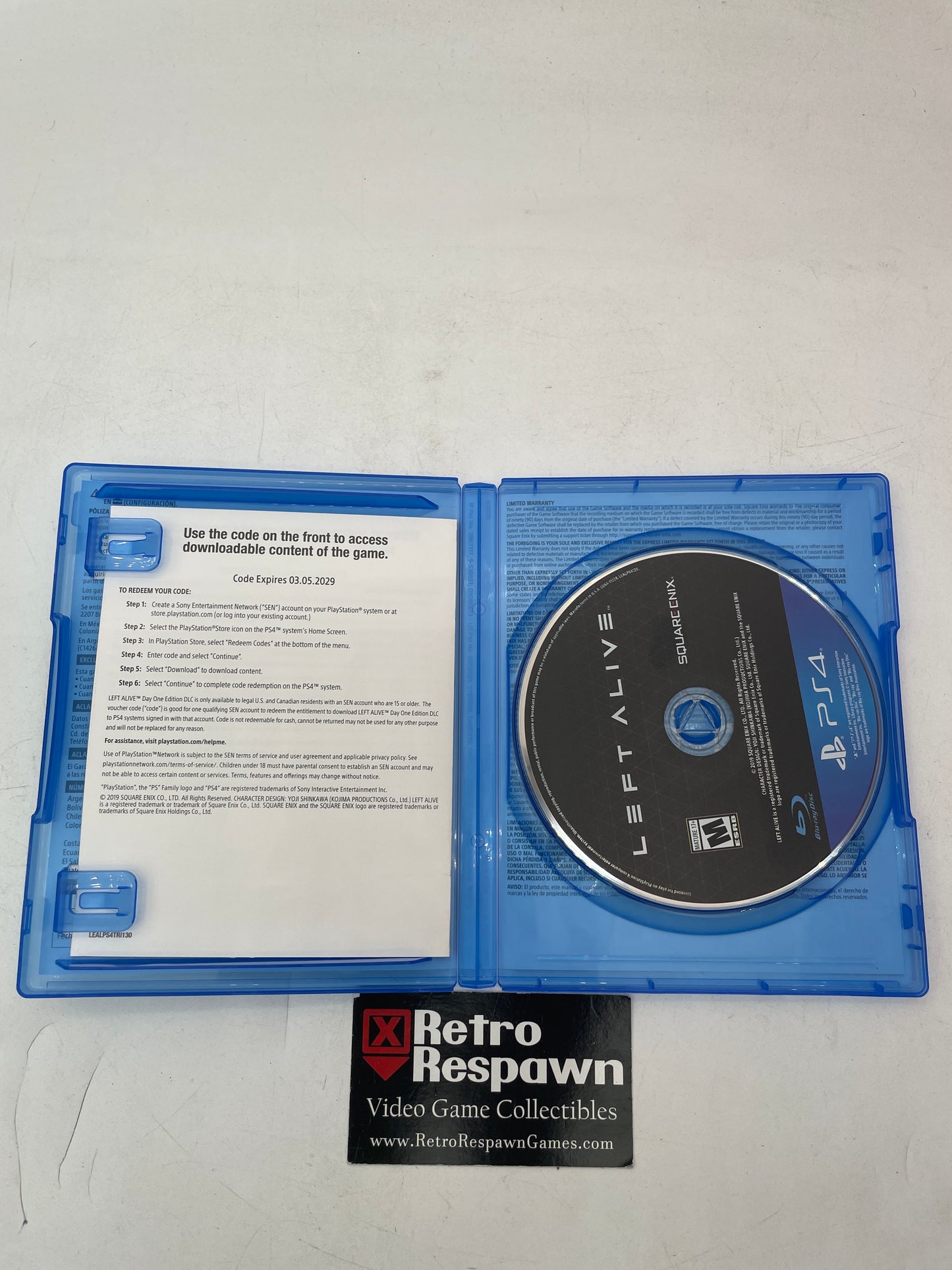 Left Alive [Day One Edition] - Playstation 4 (Complete)