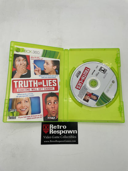 Truth or Lies - Xbox 360 (Complete)