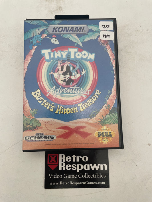 Tiny Toon Adventures Buster's Hidden Treasure - Sega Genesis (Missing Manual)