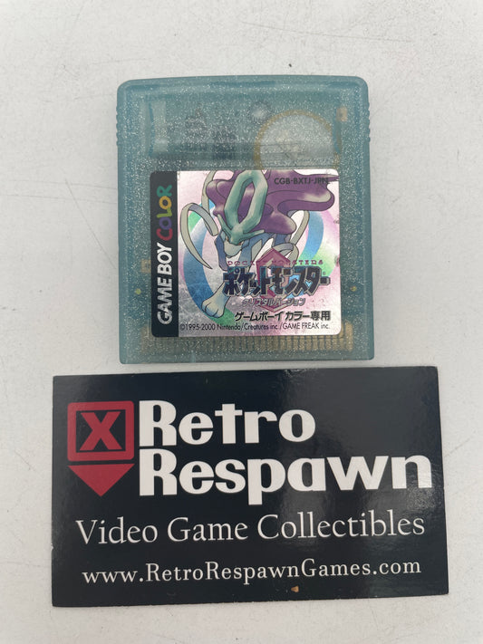 JP Pokemon Crystal - JP GameBoy Color (Game Only)